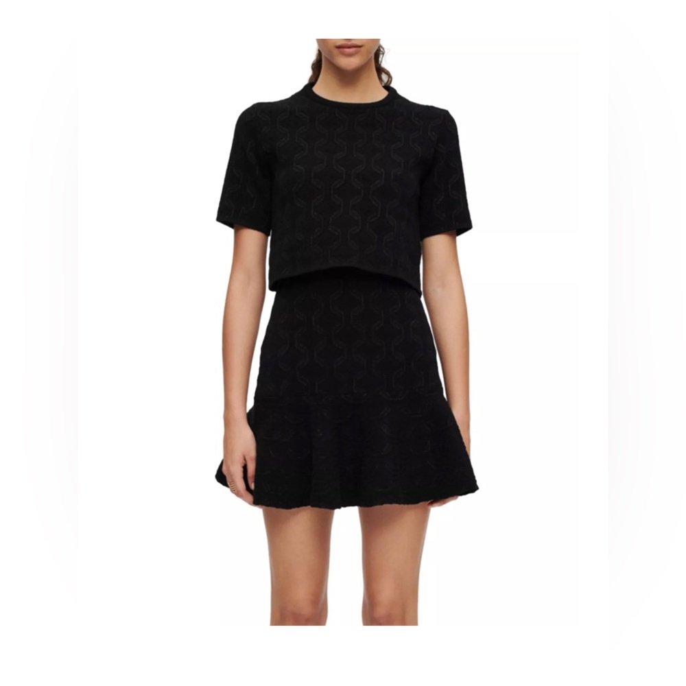 Maje Reve Ruffle Dress